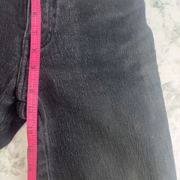 VTG Vintage Traffic Jeans Black 5 Pocket Retro Tapered Leg Rock Size 5/6 - Picture 6 of 16